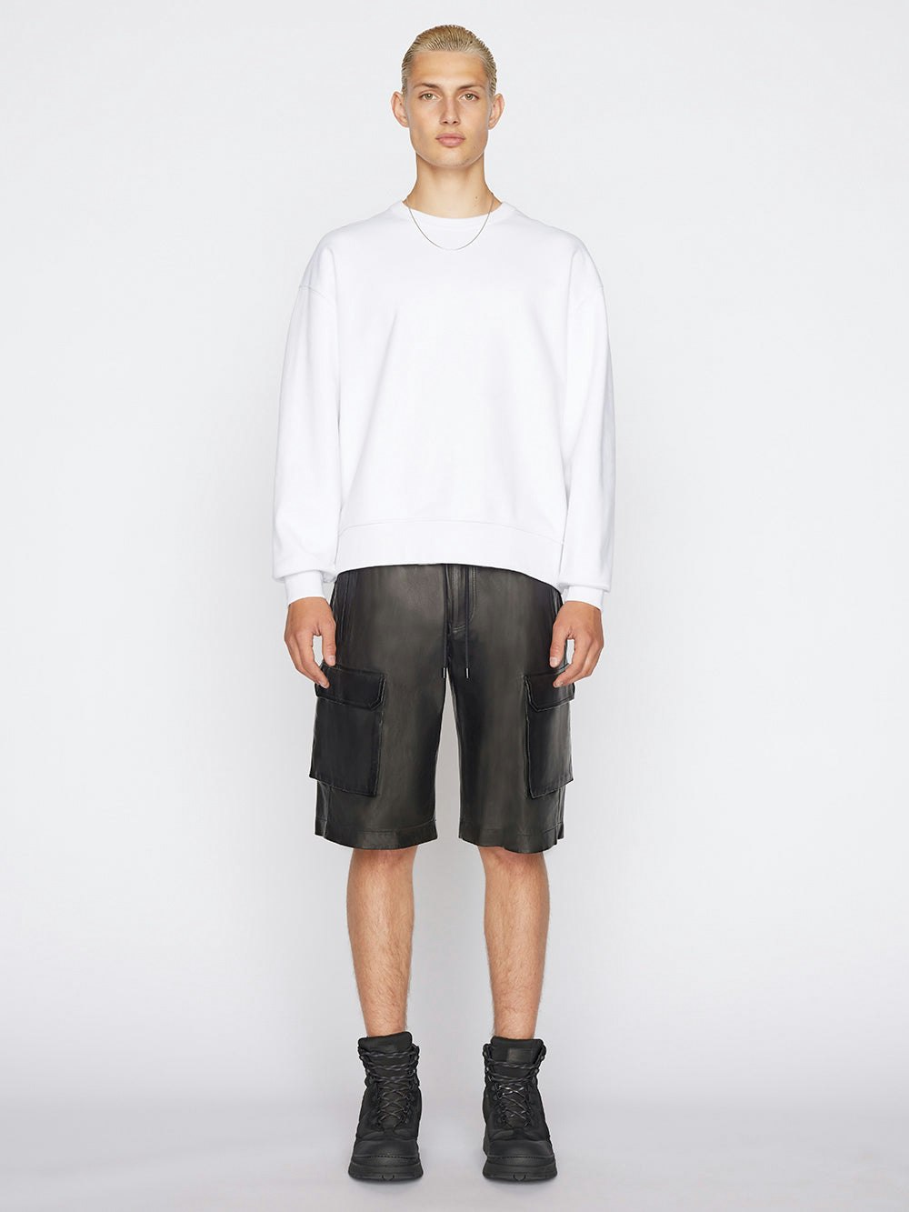 sweatshirt full body view